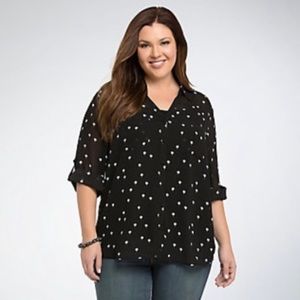 Torrid Hot Air Balloon Print Top